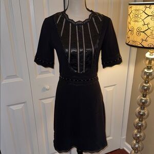 The Kooples Elegant Black Dress